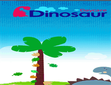 Tablet Screenshot of dinosaurdaycare.com